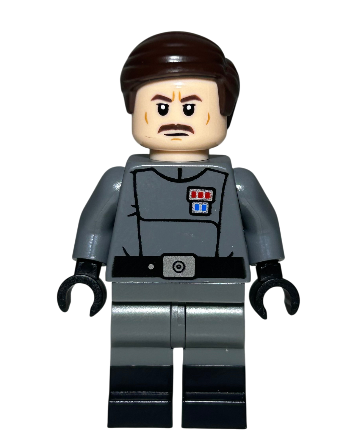 Admiral Wullf Yularen SW1316 LEGO Star Wars Minifigur Detailansicht brick2d2