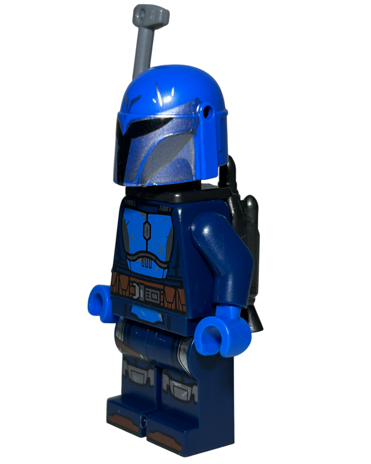Lego Star Wars Minifigur Mandalorian Nite Owl SW1344 Seitenansicht rechts brick2d2