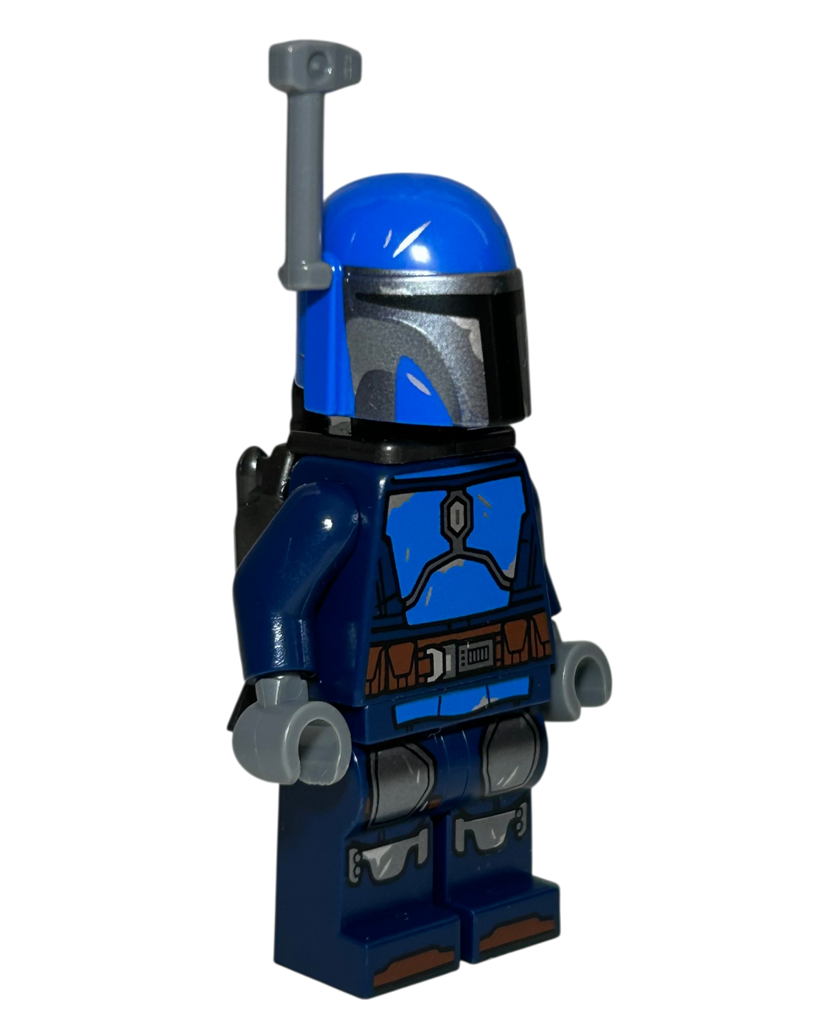 Mandalorian Warrior SW1345 LEGO Star Wars Minifigur Seitenansicht links brick2d2