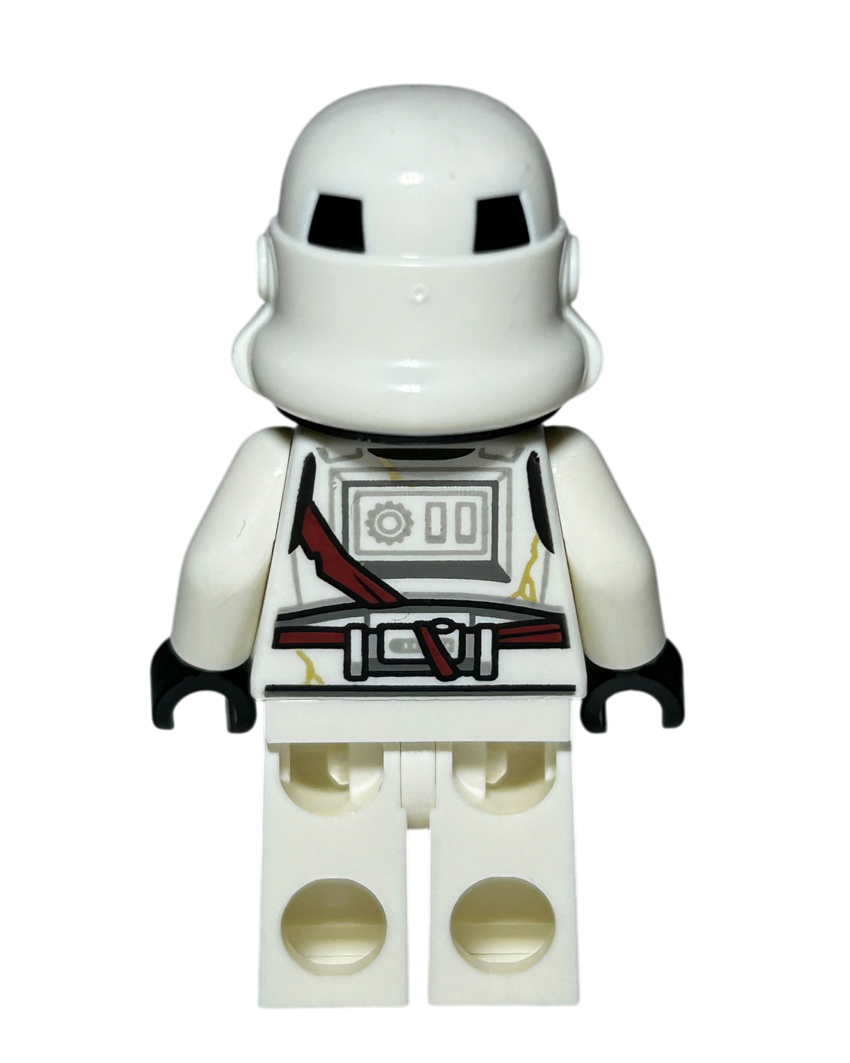 Night Trooper Weißer Helm SW1358 LEGO Star Wars Minifigur Rückansicht brick2d2