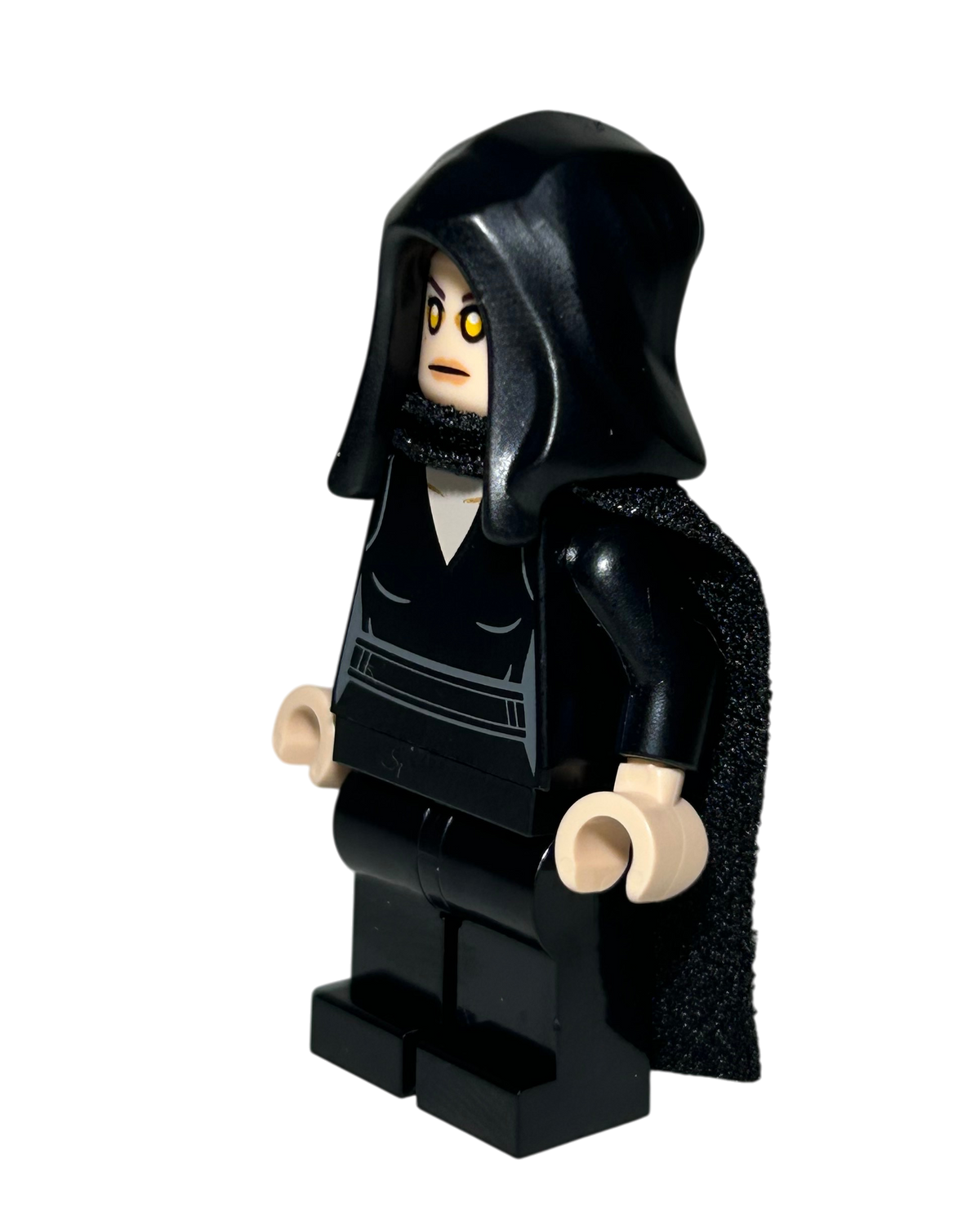 Darth Rey SW1364 LEGO Star Wars Minifigur mit Lichtschwert Seitenansicht rechts brick2d2