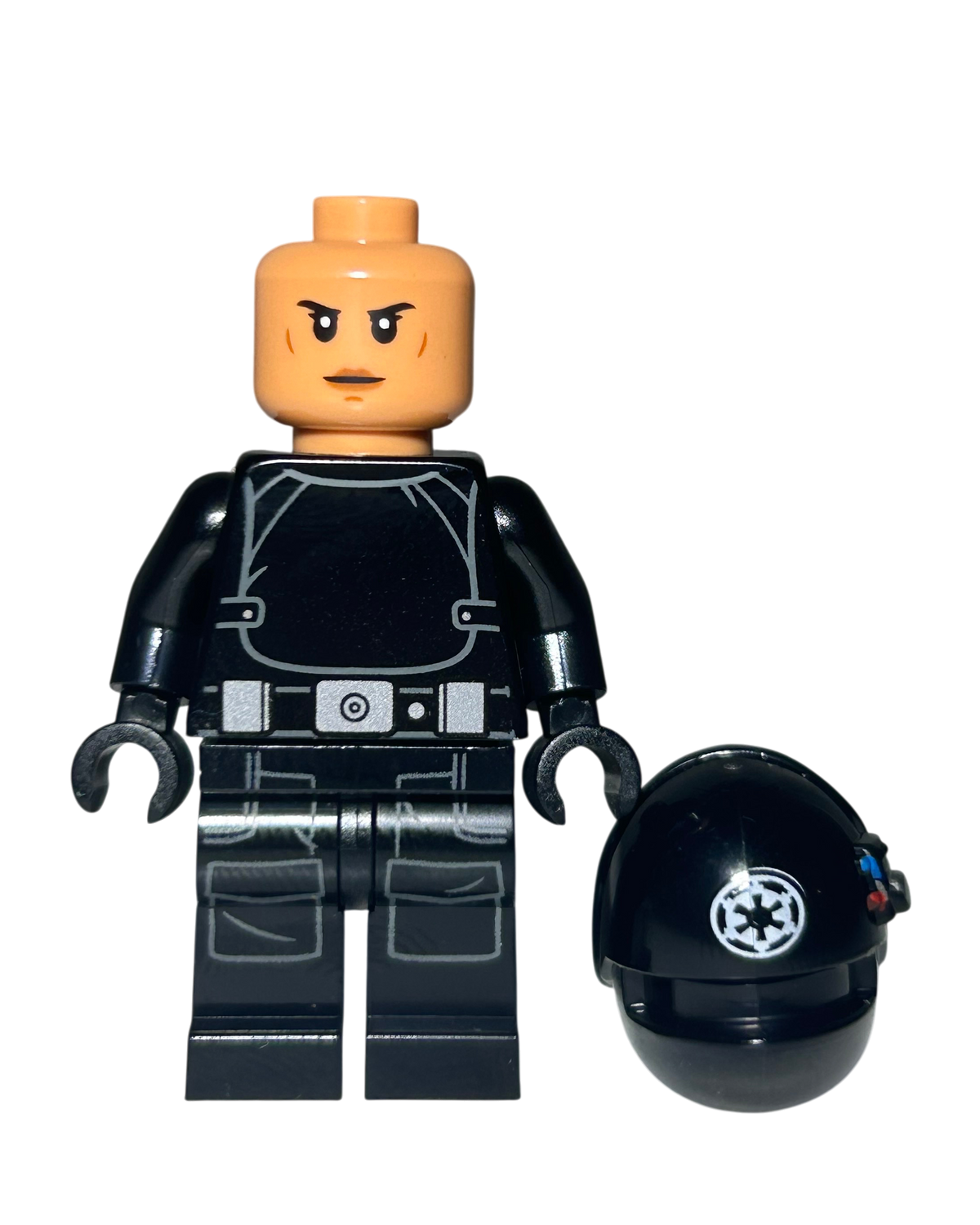 Imperial Gunner weiblich LEGO Star Wars Minifigur SW1376 aus Set 75394 Imperialer Sternzerstörer Detailansicht brick2d2