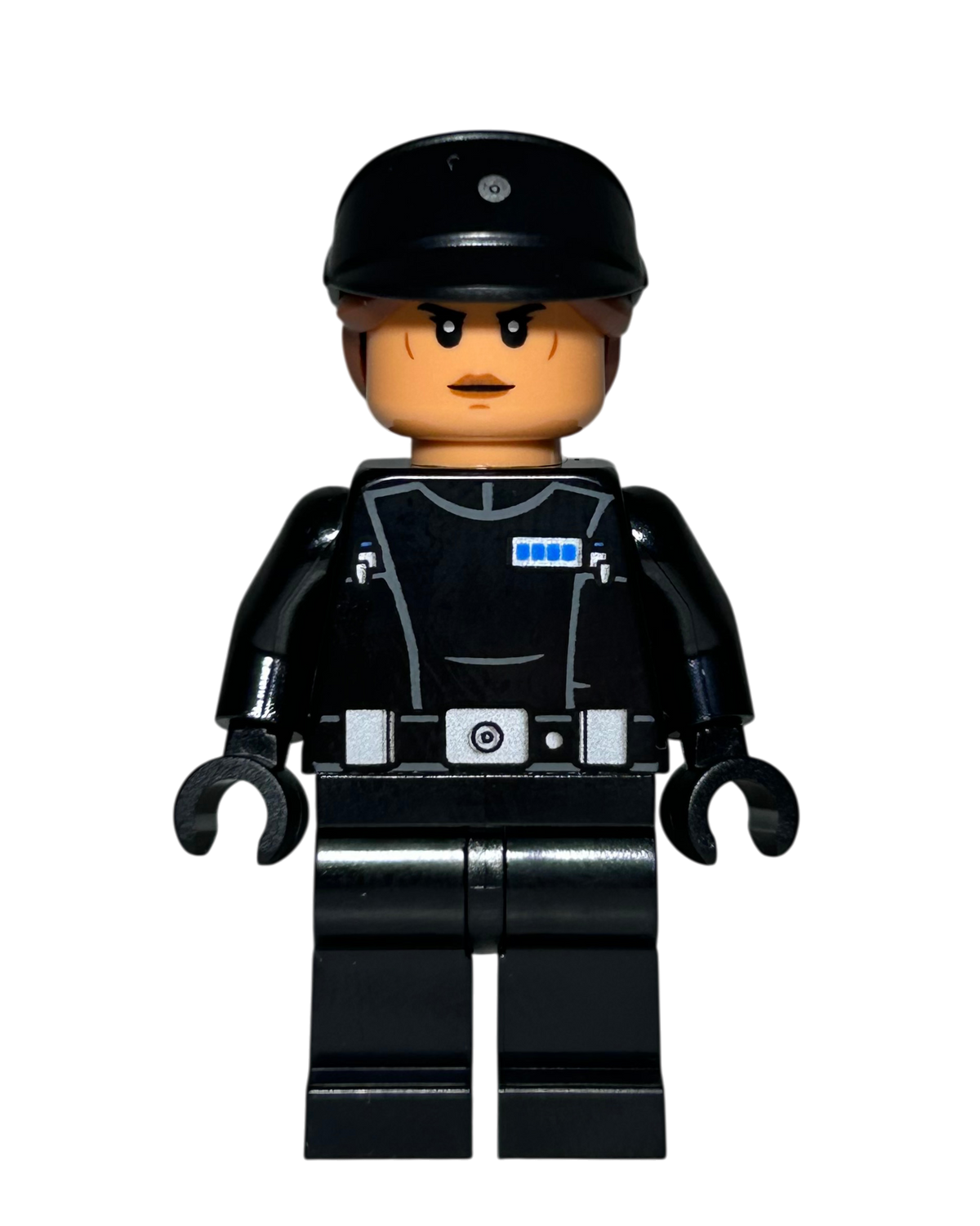 Imperial Navy Officer Weiblich SW1465 LEGO Star Wars Minifigur Vorderansicht brick2d2