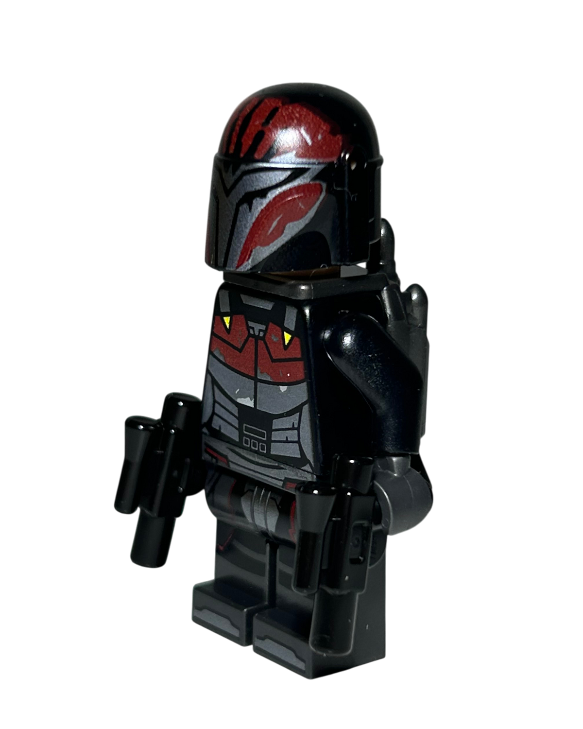 Mandalorian Super Commando Weiblich SW1487 LEGO Star Wars Minifigur Seitenansicht rechts brick2d2