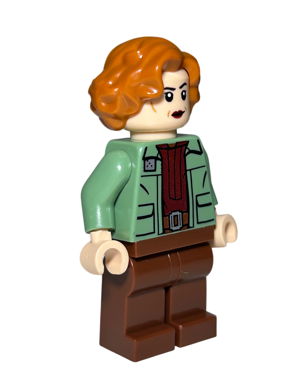 Colonel Ward SW1526 LEGO Star Wars Minifigur rote Haare Seitenansicht links brick2d2
