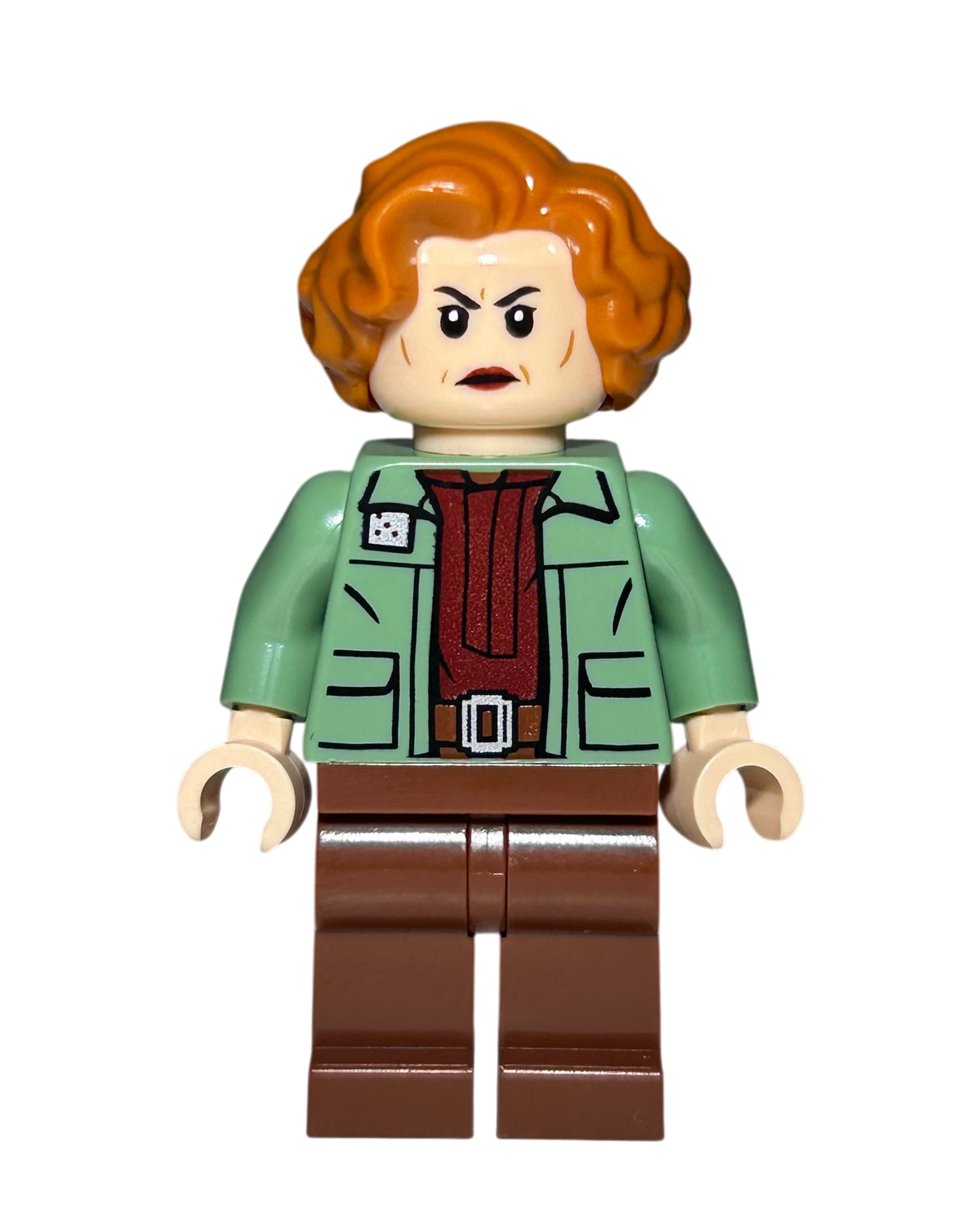 Colonel Ward SW1526 LEGO Star Wars Minifigur rote Haare Vorderansicht brick2d2