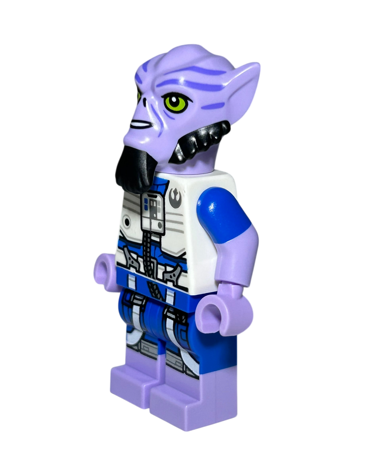 Garazeb Zeb Orrelios SW1527 LEGO Star Wars Minifigur Seitenansicht rechts brick2d2