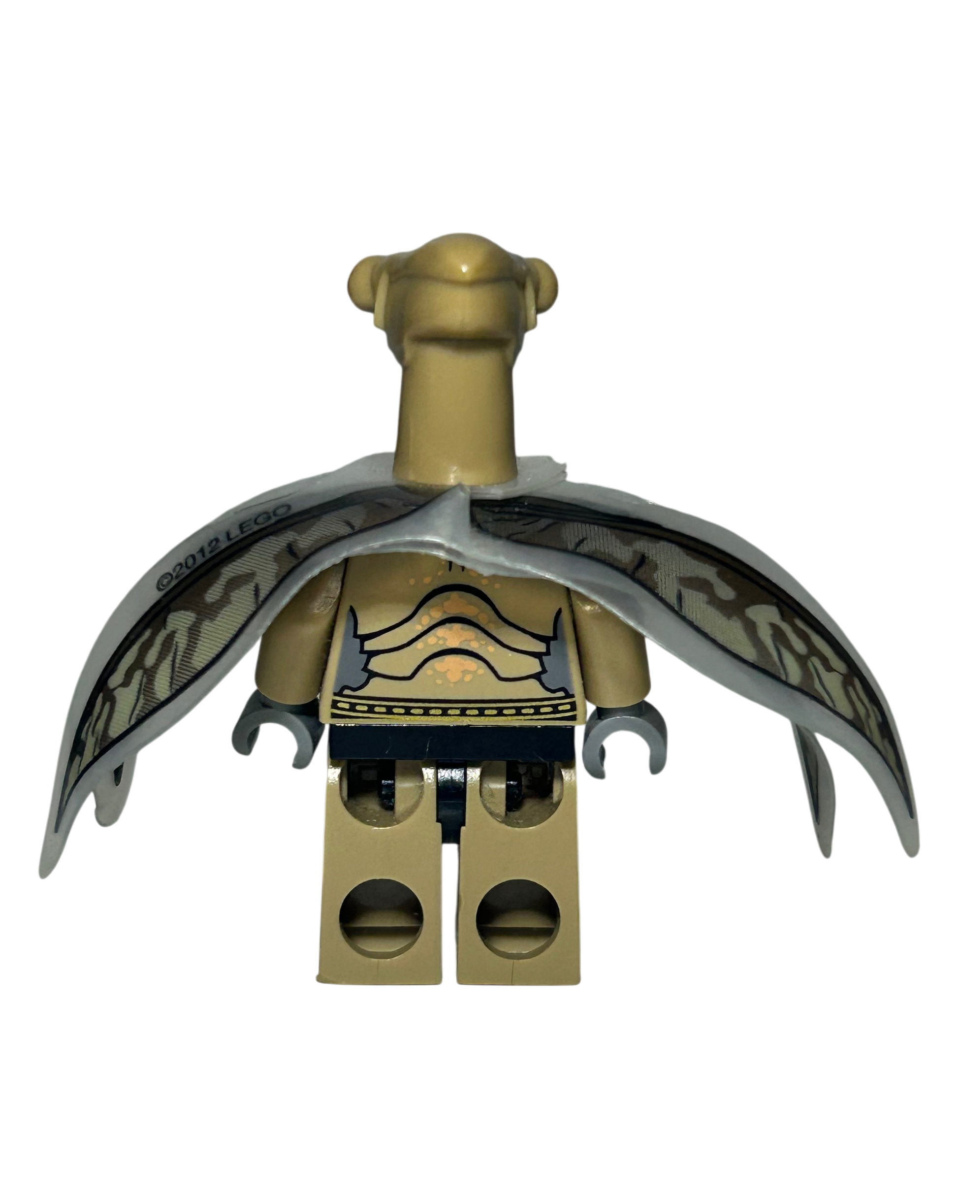 LEGO Star Wars Minifigur Geonosian Warrior mit Flügeln SW0381 Rückansicht