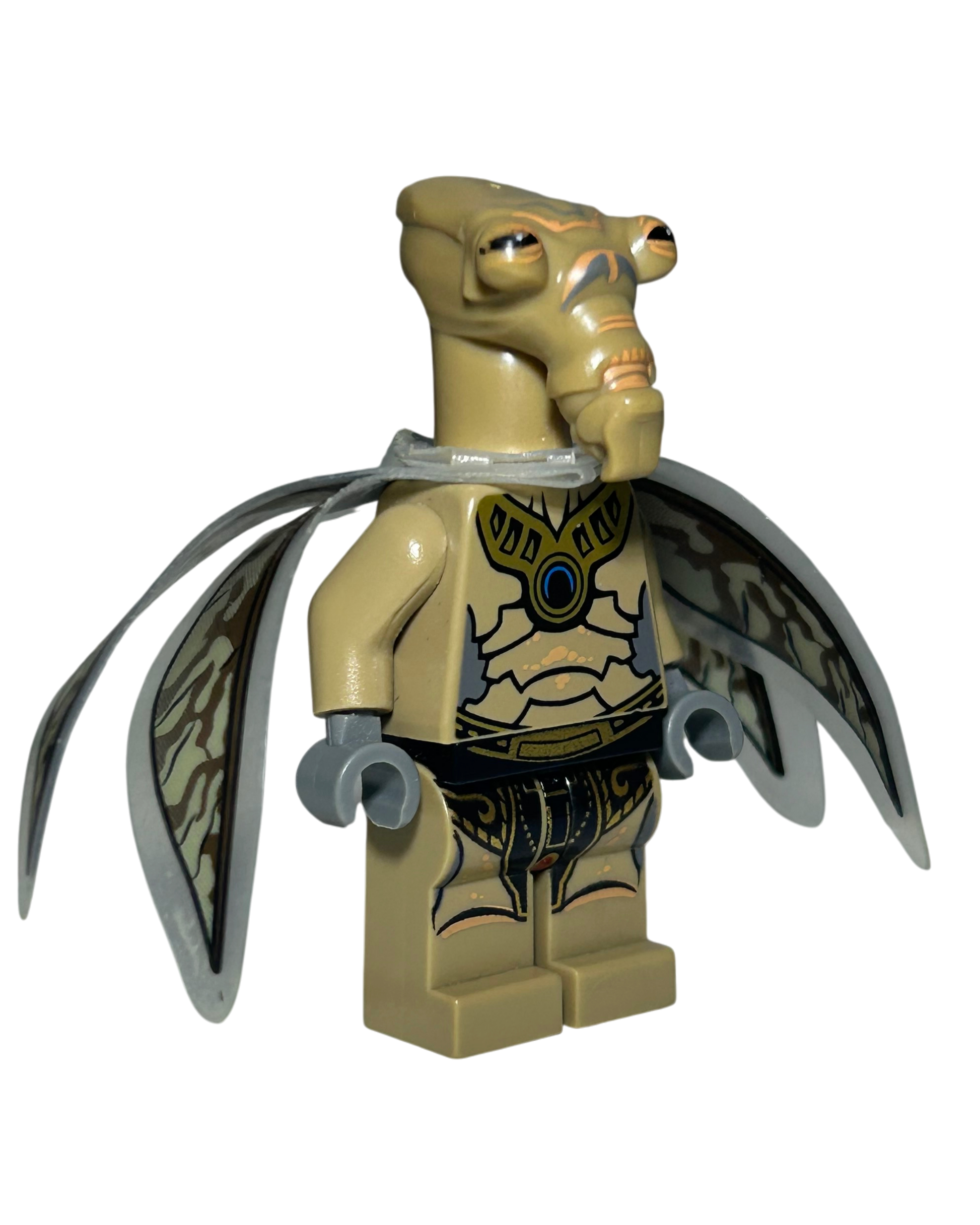 LEGO Star Wars Minifigur Geonosian Warrior mit Flügeln SW0381 Seitenansicht