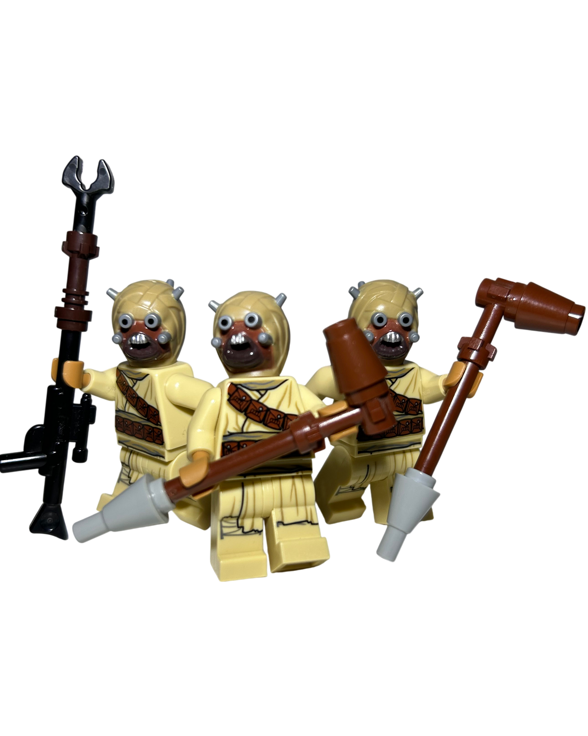 Tusken Raider Battle Pack LEGO Star Wars Set Vorderansicht brick2d2