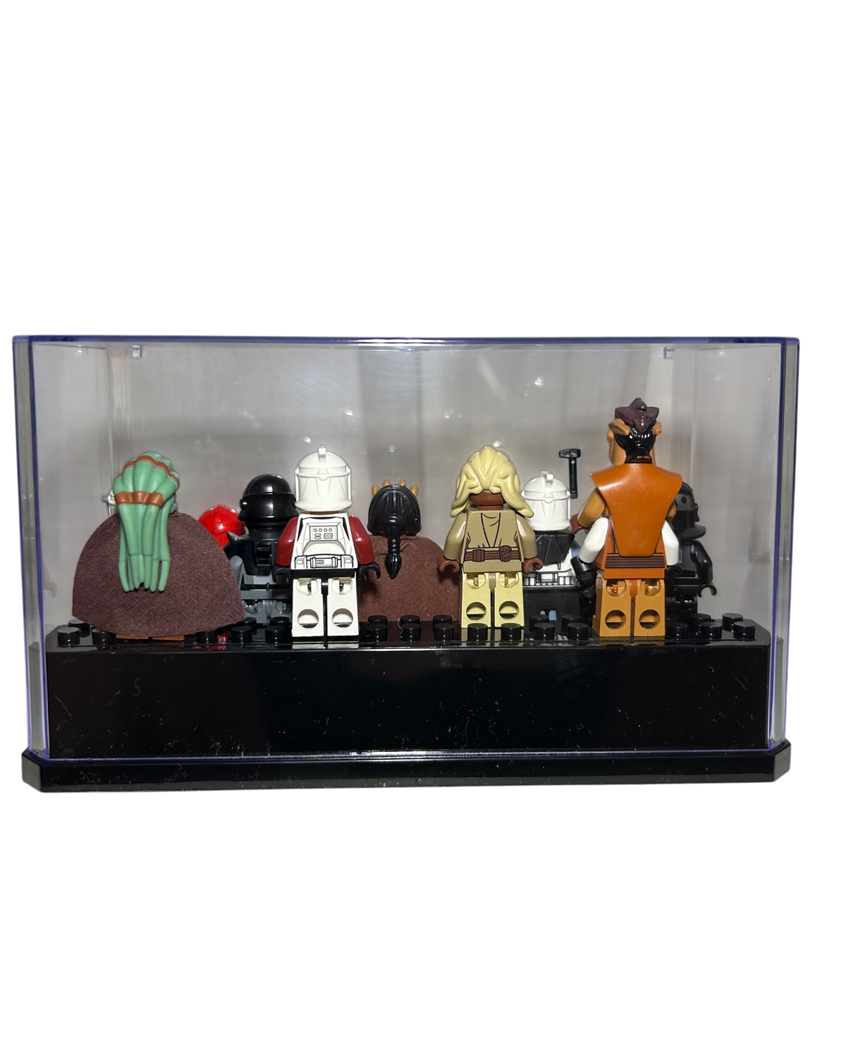 Minifigur Display Kasten groß LEGO Star Wars Detailansicht brick2d2