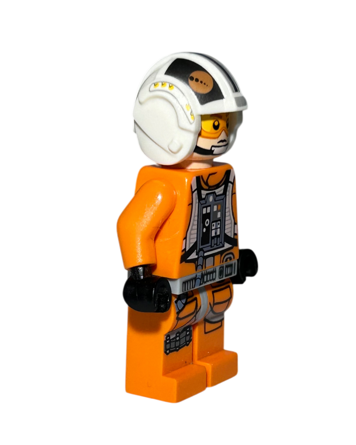 Rebel X-Wing Pilot Theron Nett SW0544 LEGO Star Wars Minifigur Seitenansicht