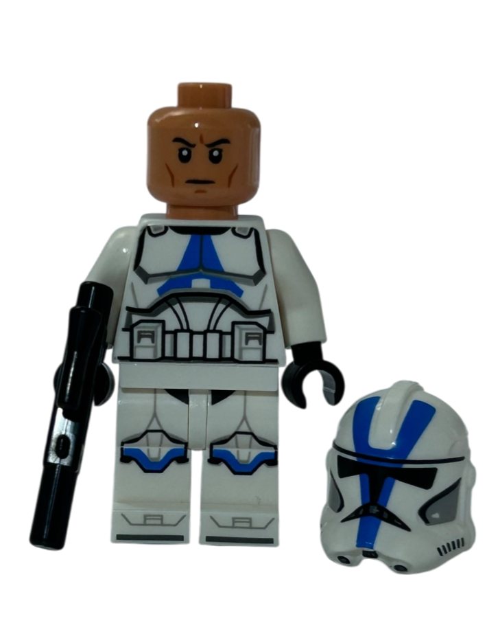 Lego Star Wars Minifigur Clone Trooper der 501. Ohne Helmlöcher SW1094
