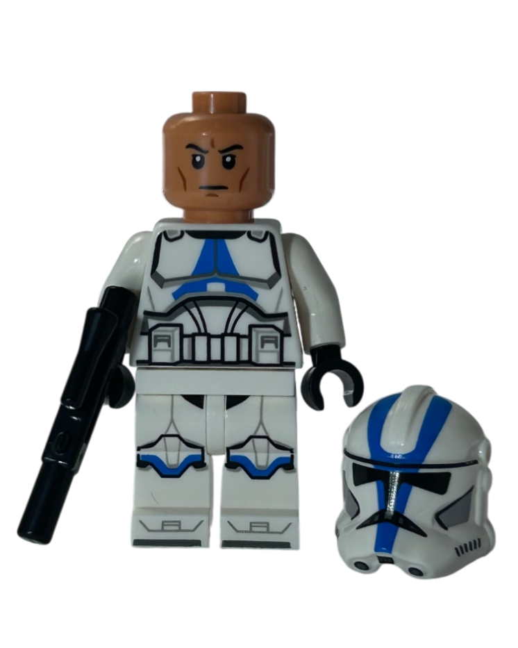 Lego Star Wars Minifigur Clone Trooper Der 501. Mit Helmlöchern SW1337