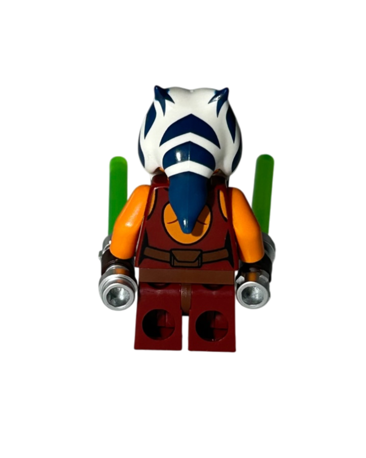 Ahsoka Tano SW1396 LEGO Star Wars Minifigur Rückansicht 
