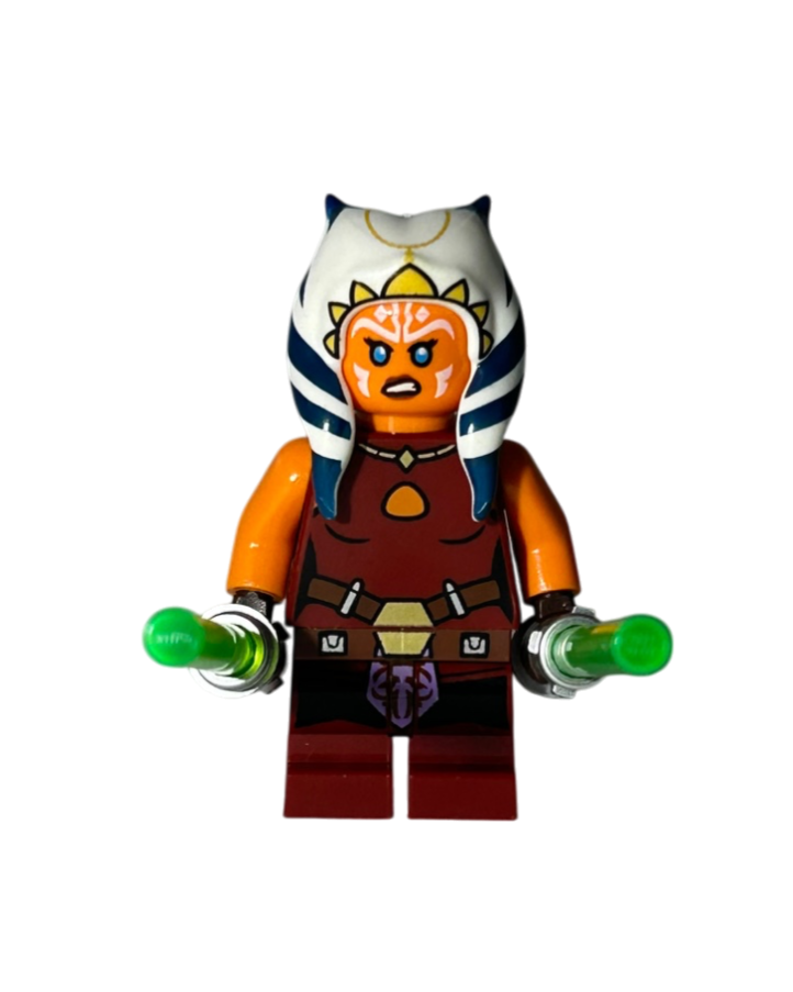 Ahsoka Tano SW1396 LEGO Star Wars Minifigur Detailansicht