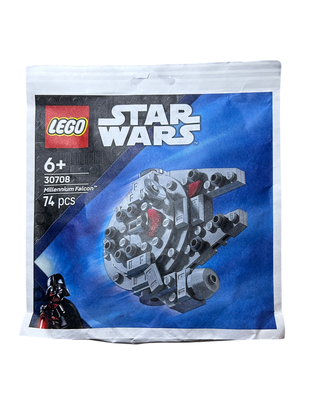 Lego Star Wars Millennium Falcon Set 30708 Vorderansicht brick2d2