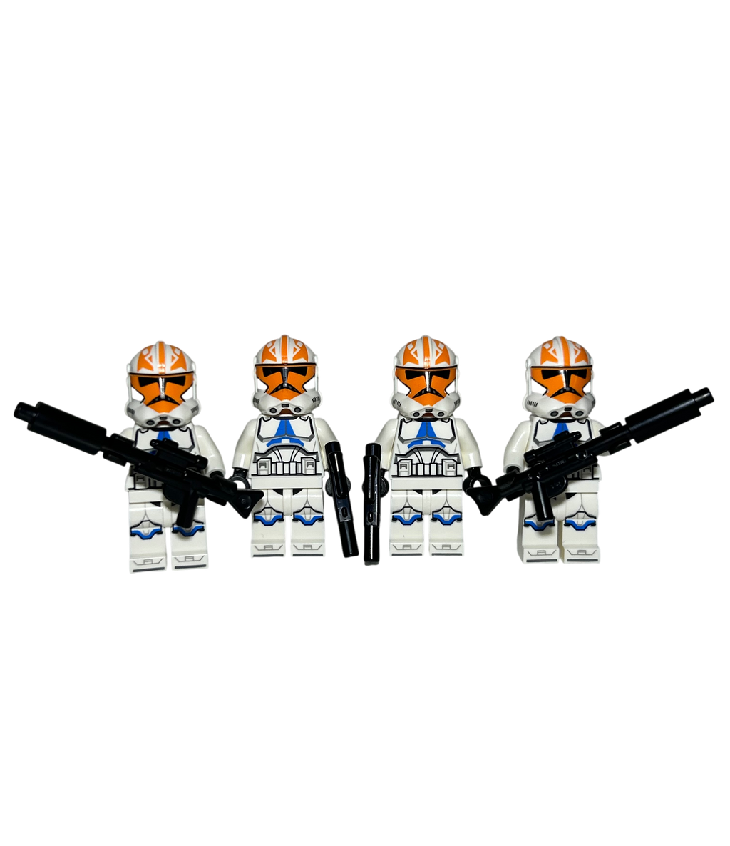 Lego Star Wars 4x 332nd Clone Trooper Battle Pack