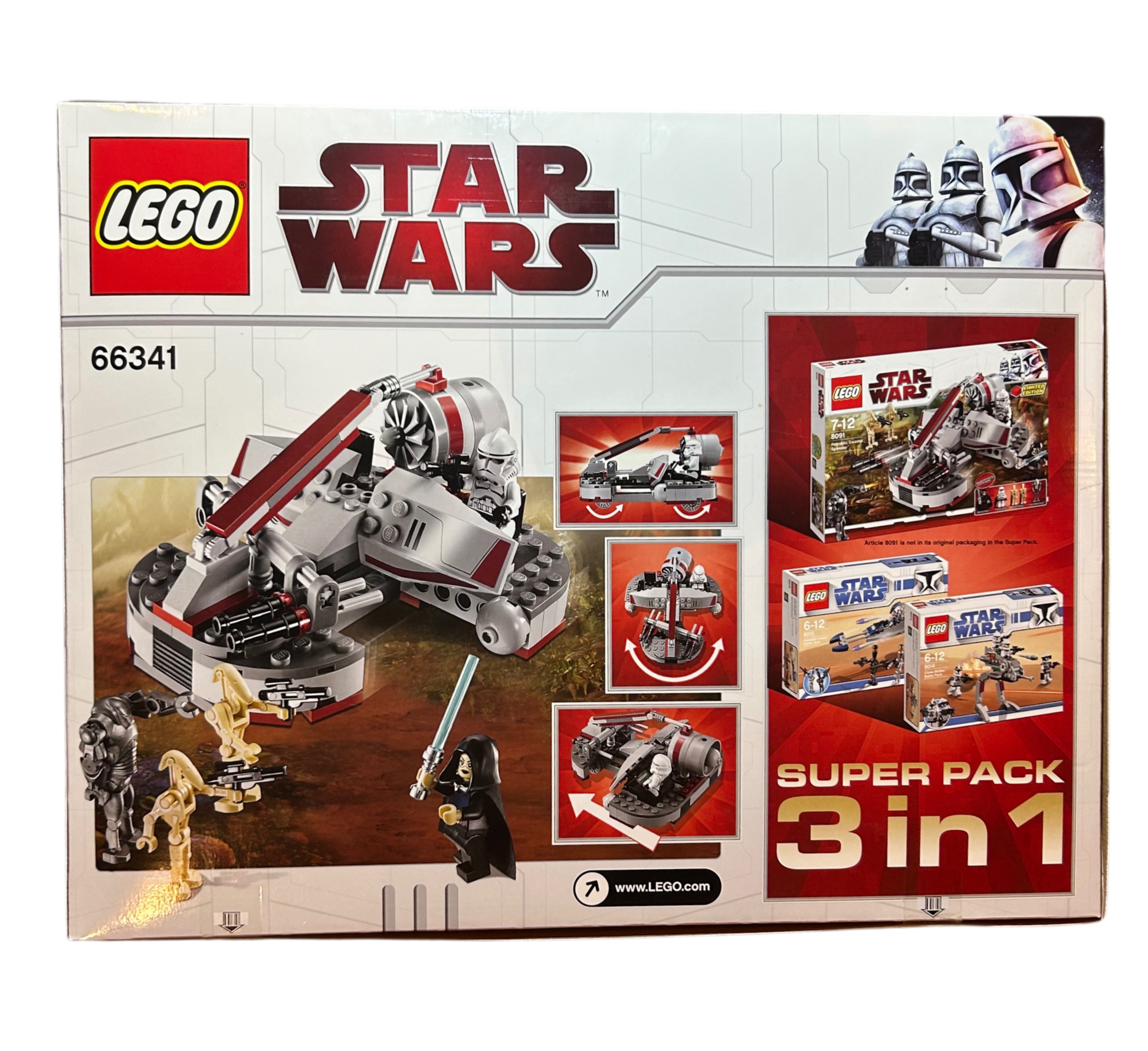 LEGO Star Wars Super Pack 3 in 1 66341 Neu & Ovp