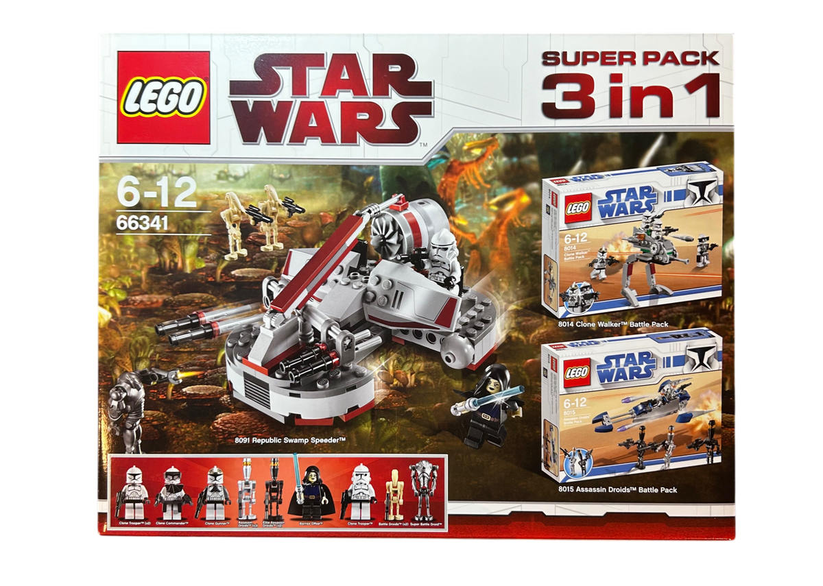 LEGO Star Wars Super Pack 3 en 1 66341