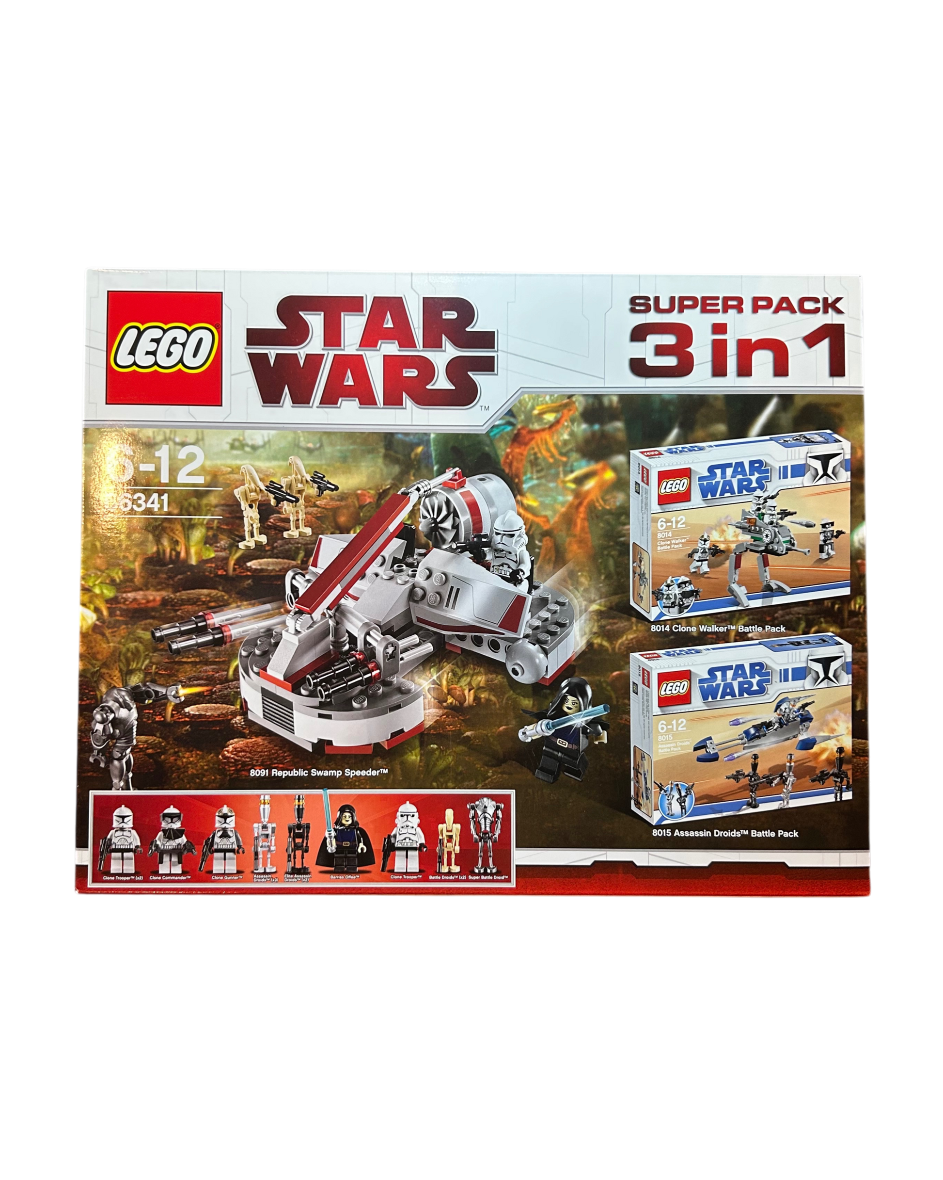 Super Pack 3-in-1 66341 LEGO Star Wars Set Vorderansicht