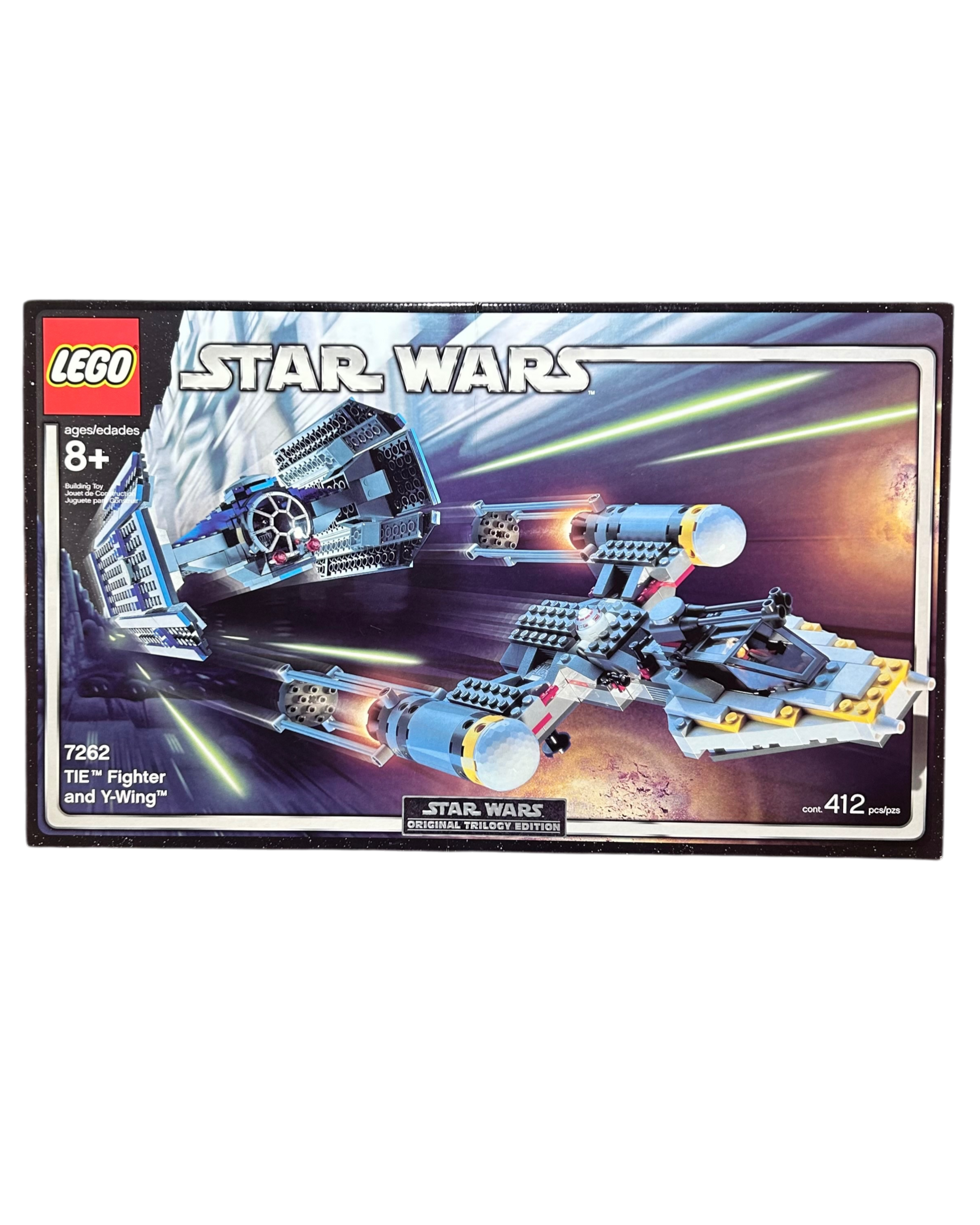 Lego Star Wars Set Tie Fighter and Y-Wing 7262 (2004) Neu & Ovp