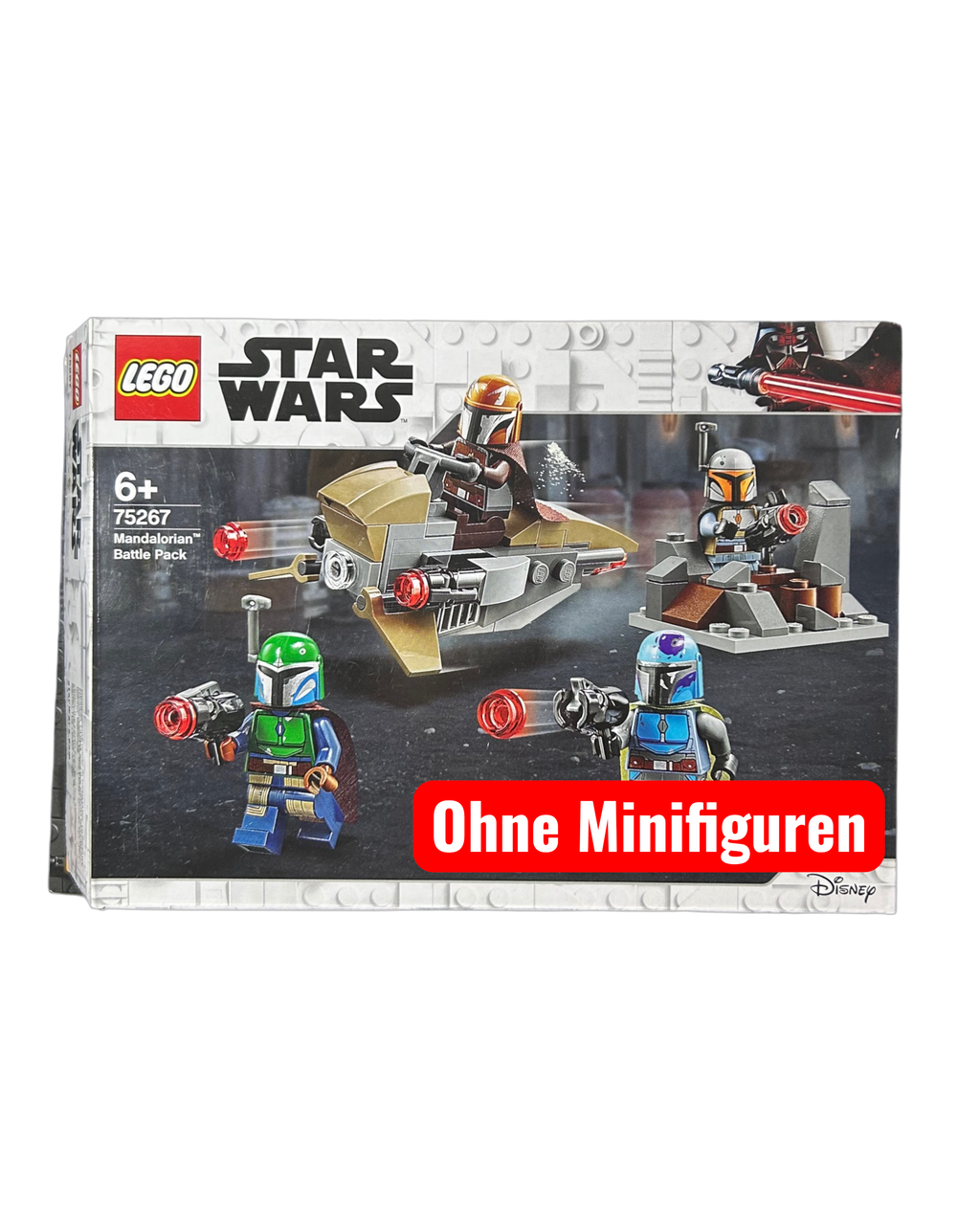 LEGO Star Wars Set Mandalorian Battlepack 75267 Vorderansicht – Brick2D2
