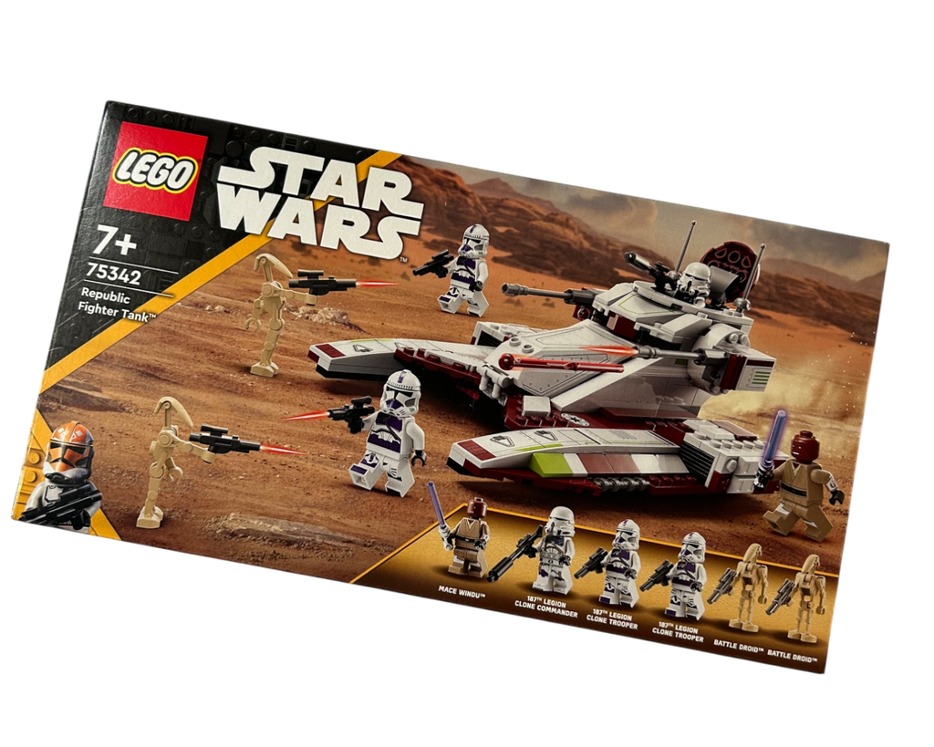Republic Fighter Tank 75342 LEGO Star Wars Set Vorderansicht