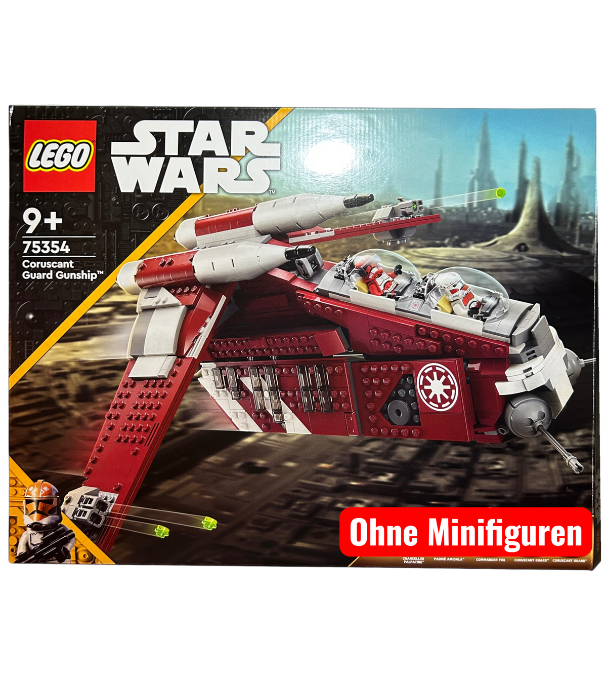 Battle of Felucia Separatist MTT 75435 LEGO Star Wars Set Vorderansicht brick2d2