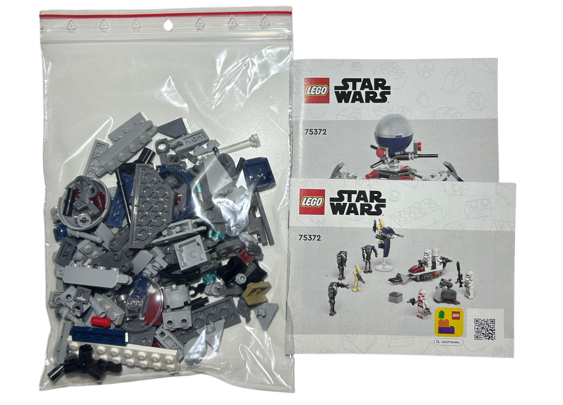Clone Troopers & Battle Droid Battle Pack 75372 LEGO Star Wars Detailansicht brick2d2