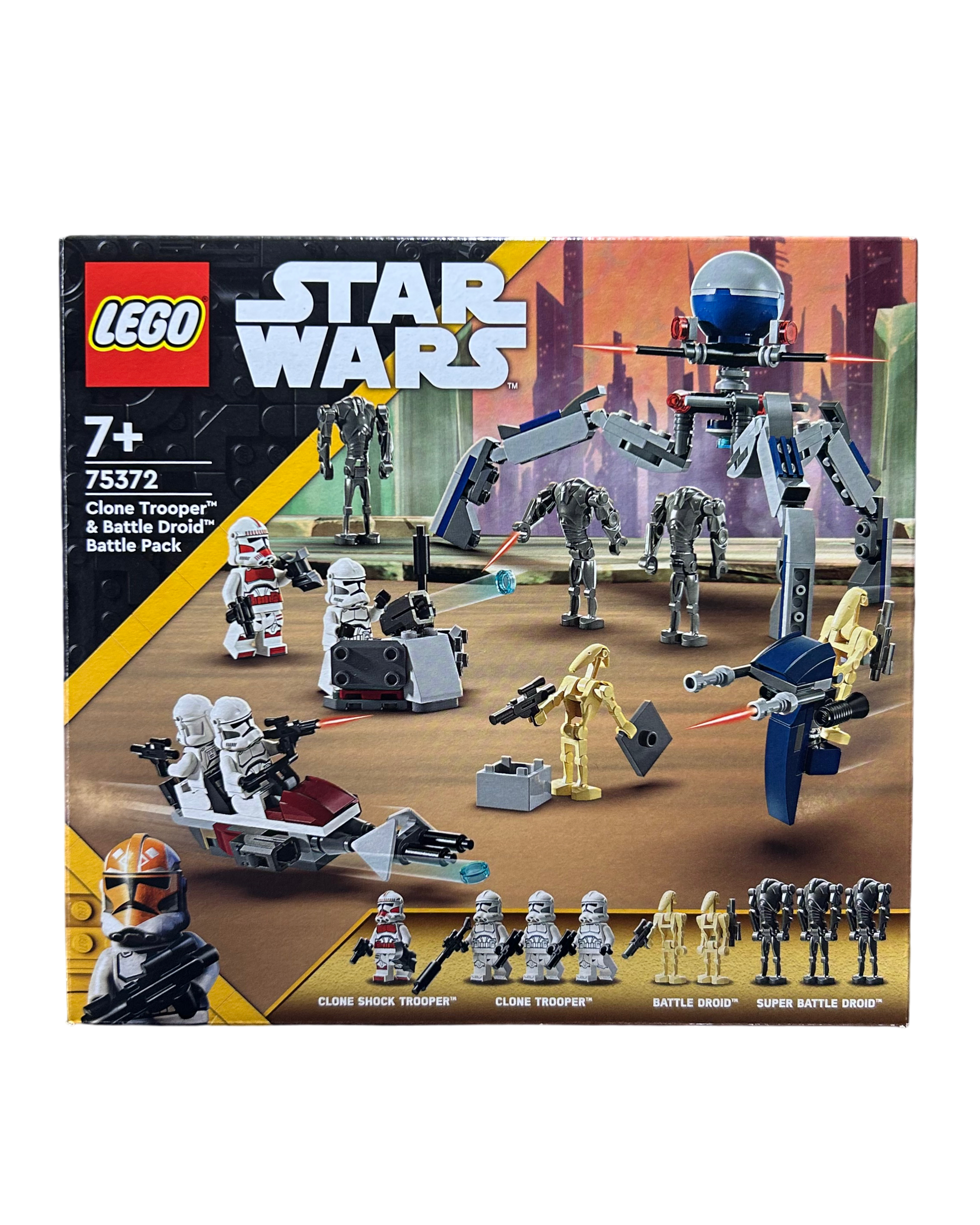 Clone Troopers & Battle Droid Battle Pack 75372 LEGO Star Wars Vorderansicht brick2d2