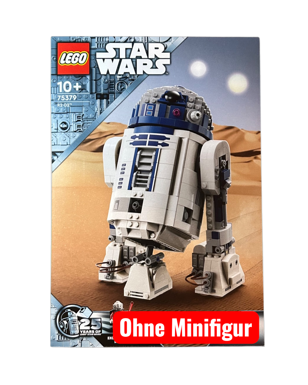 Baubarer R2-D2 75379 LEGO Star Wars Set Vorderansicht brick2d2