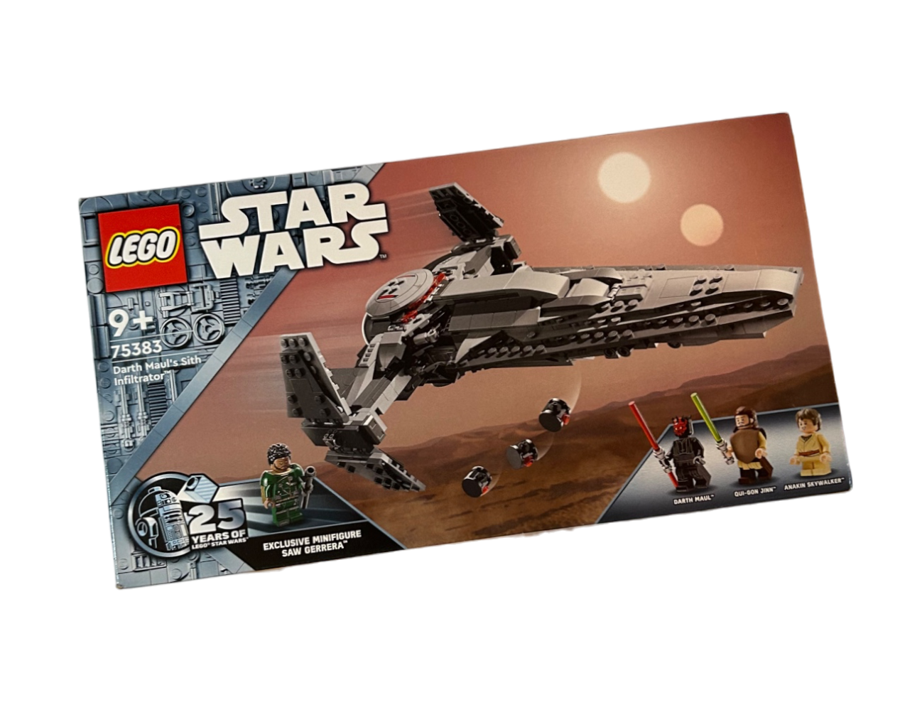 Lego Star Wars Darth Mauls Sith Infiltrator 75383 OHNE MINIFIGUREN