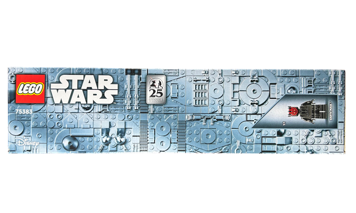 Darth Mauls Sith Infiltrator 75383 LEGO Star Wars Set ohne Minifiguren Seitenansicht – brick2d2