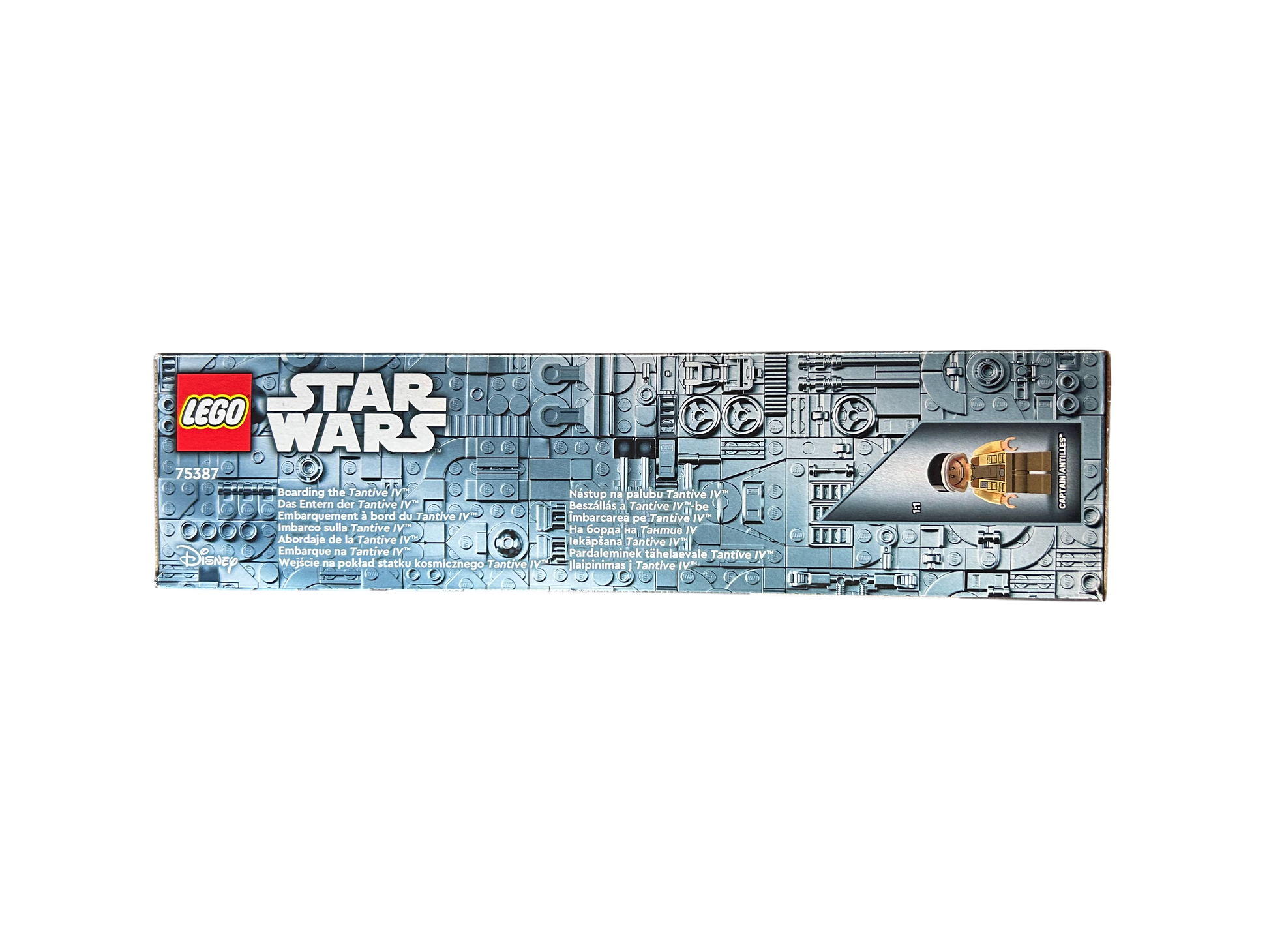 Das Entern der Tantive IV 75387 LEGO Star Wars Set ohne Minifiguren Seitenansicht brick2d2