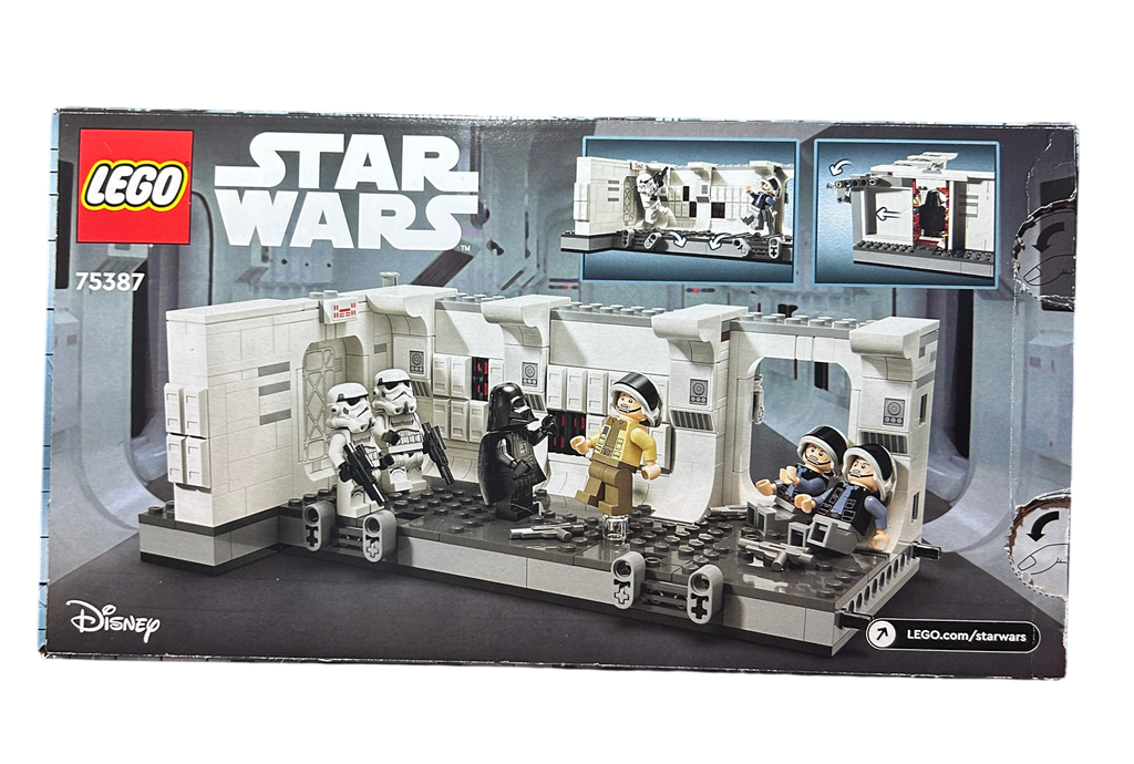 Das Entern der Tantive IV 75387 LEGO Star Wars Set ohne Minifiguren Rückansicht brick2d2