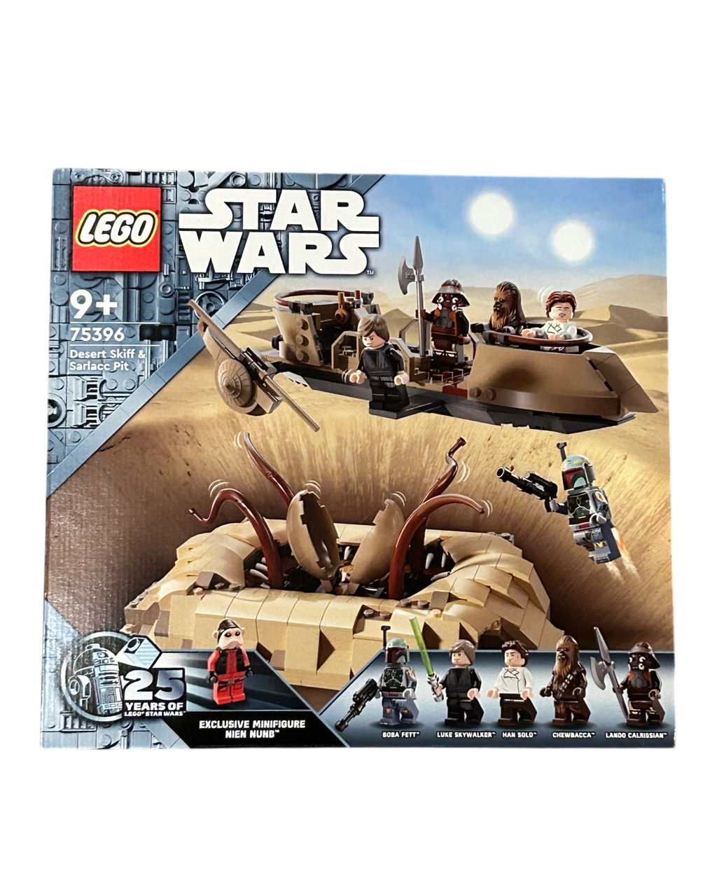 Desert Skiff & Sarlac Pit 75396 LEGO Star Wars Set Vorderansicht