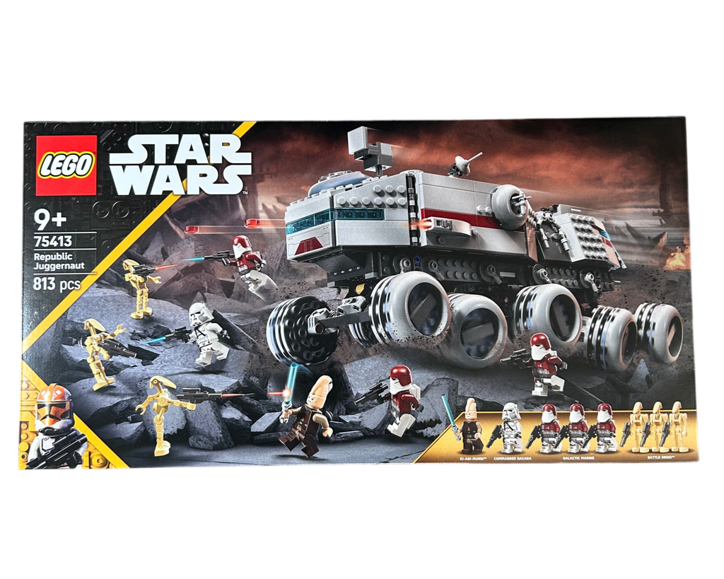 Republic Juggernaut 75413 LEGO Star Wars Set Vorderansicht