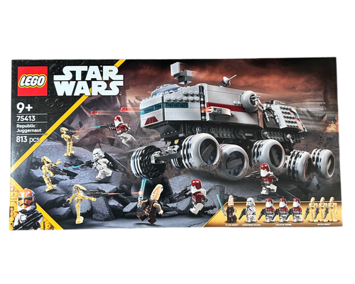 Republic Juggernaut 75413 LEGO Star Wars Set Vorderansicht