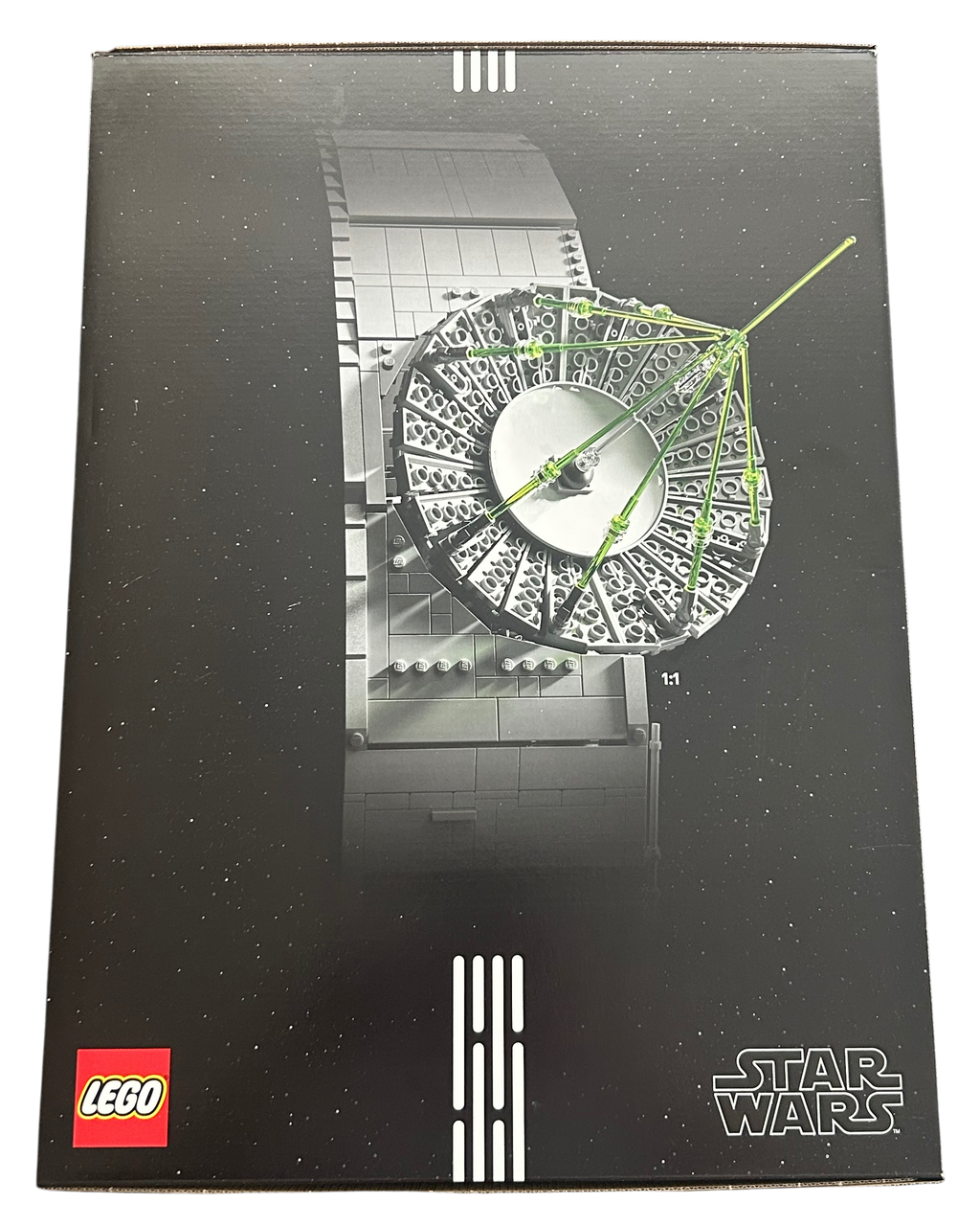 LEGO Star Wars Todesstern 75419 ohne Minifiguren Seitenansicht links brick2d2