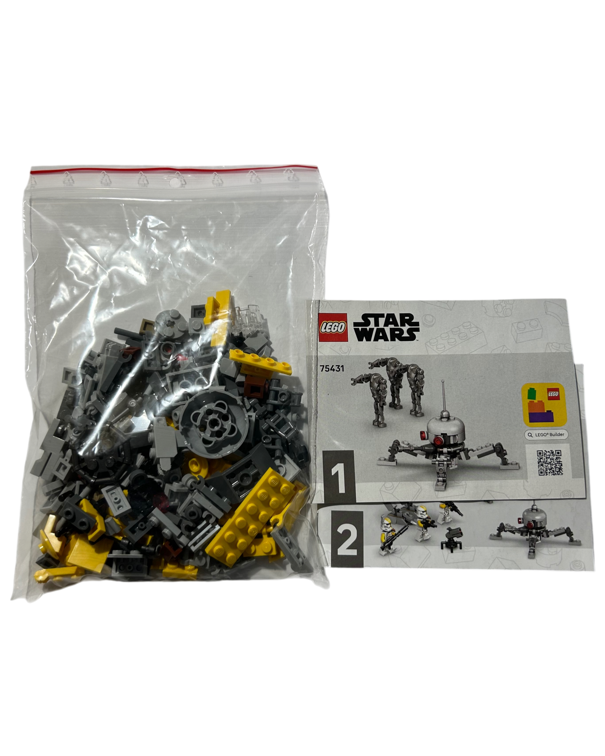 Lego Star Wars 327th Star Corps Clone Troopers Battle Pack Set 75431 OHNE MINIFIGUREN