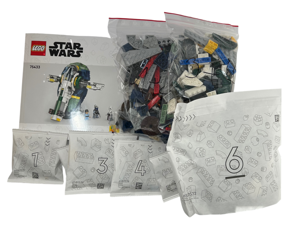 Jango Fett’s Starship 75433 LEGO Star Wars Set Vorderansicht 2