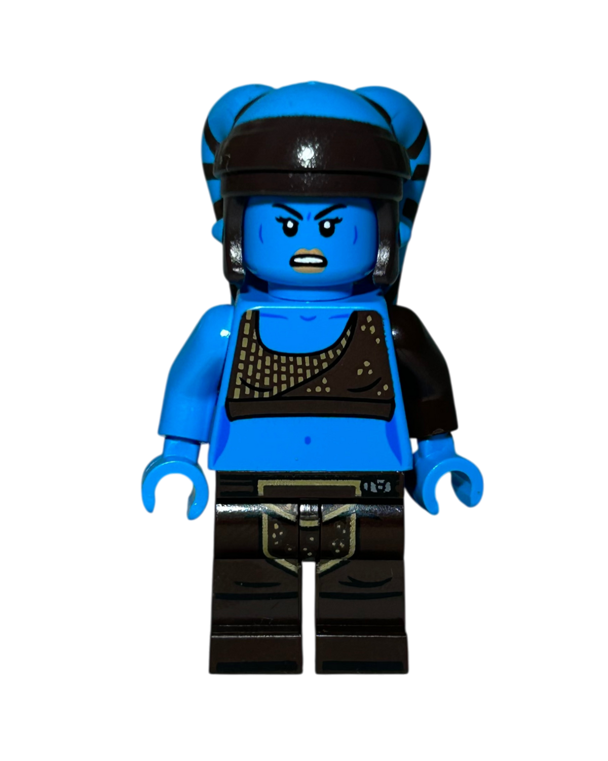 Aayla Secura SW1428 LEGO Star Wars Minifigur Vorderansicht 2