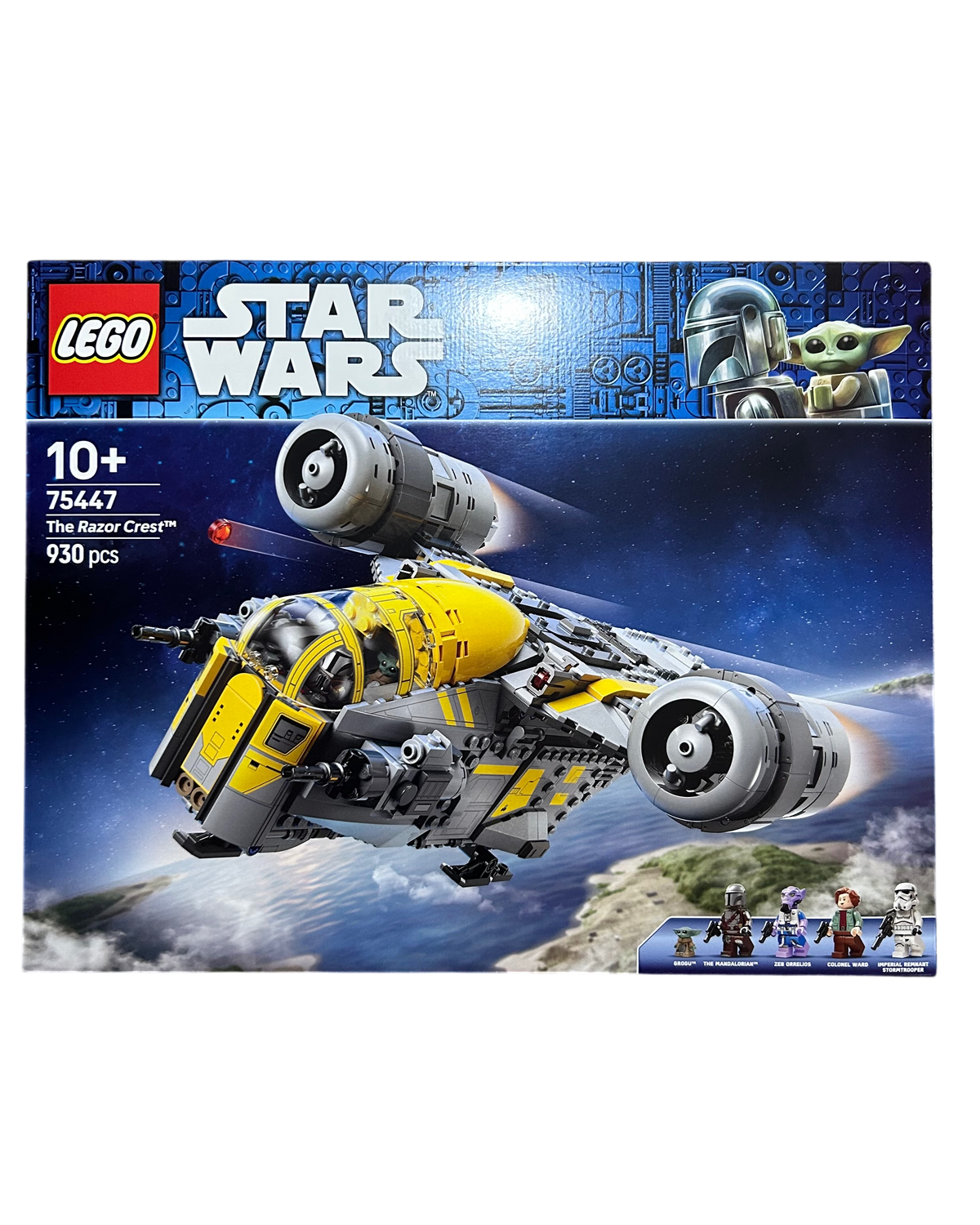 LEGO Star Wars The Razor Crest 75447 ohne Minifiguren Vorderansicht brick2d2