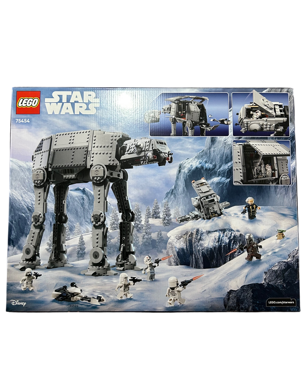 LEGO Star Wars Imperial Remnant AT-AT 75454 ohne Minifiguren Rückansicht brick2d2