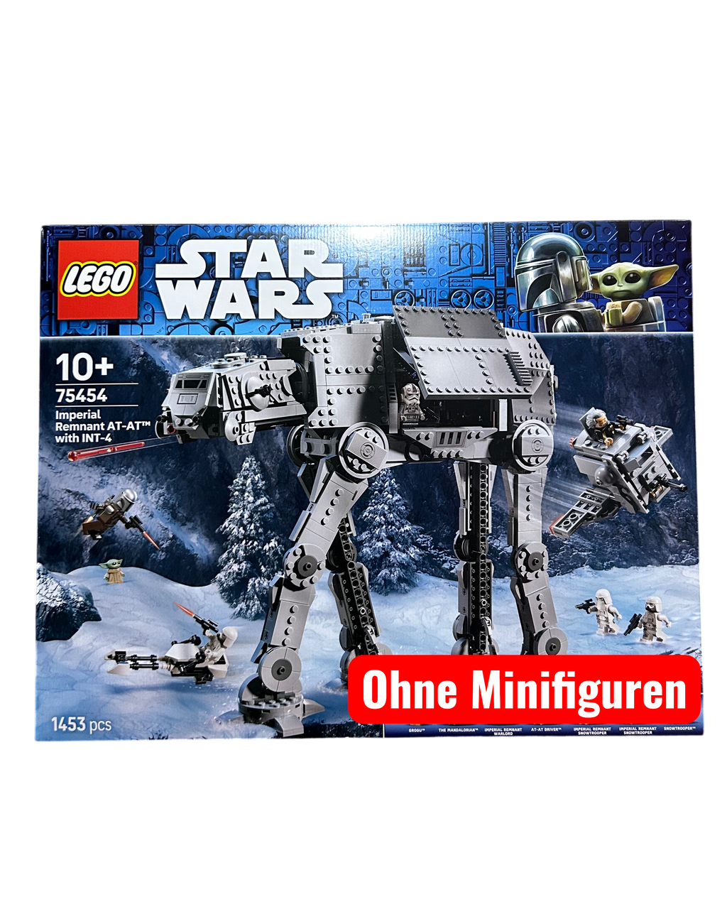 LEGO Star Wars Imperial Remnant AT-AT 75454 ohne Minifiguren Vorderansicht brick2d2