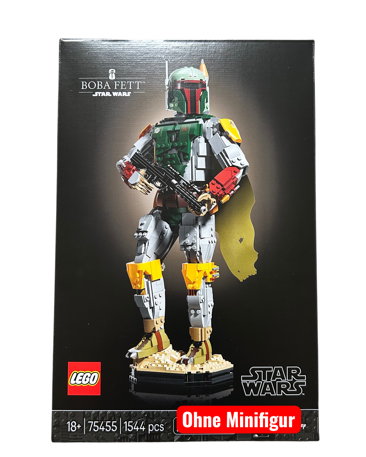 LEGO Star Wars Boba Fett 75455 ohne Minifigur, Vorderansicht brick2d2