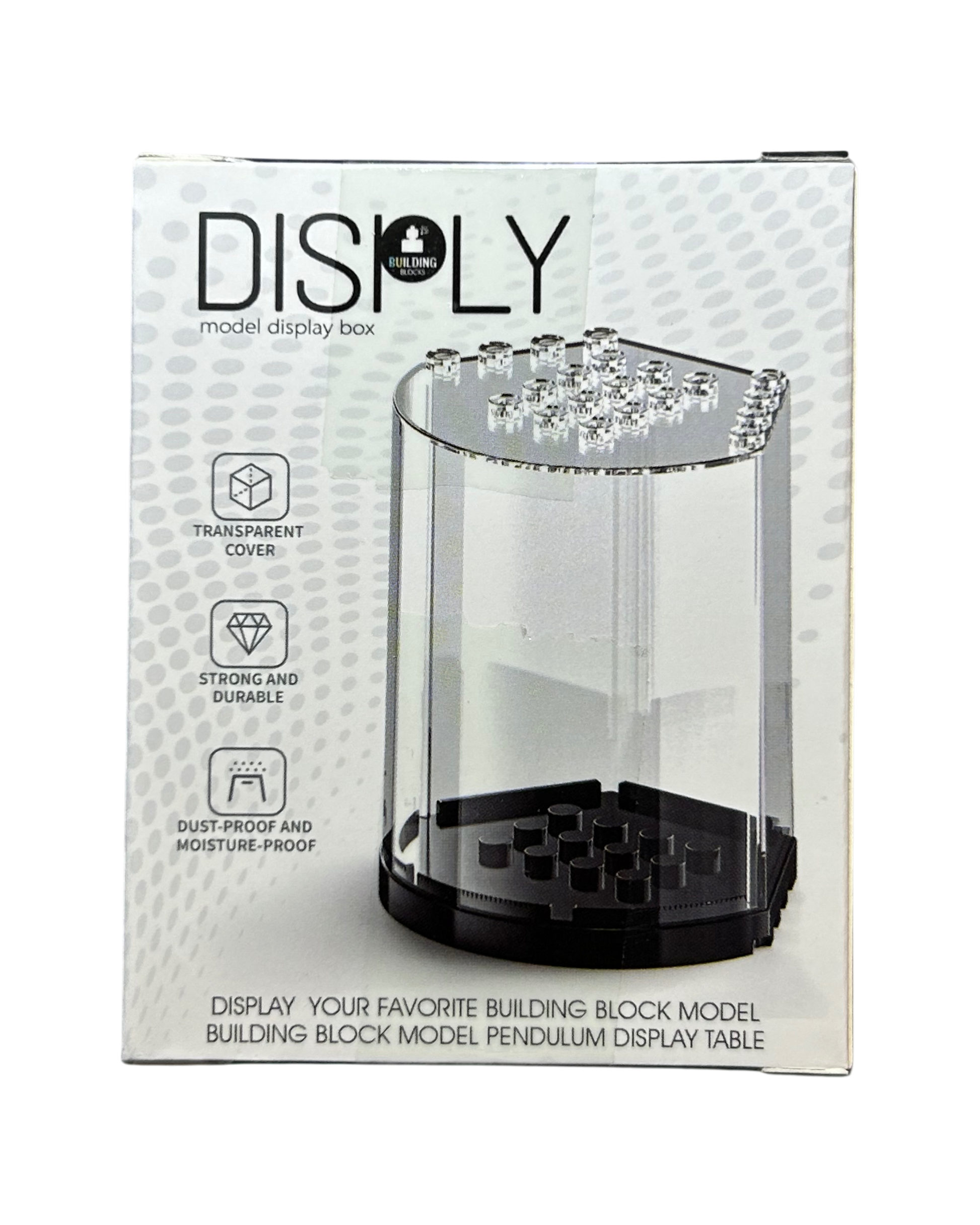 Minifigur Display Kasten Transparent Detailansicht brick2d2