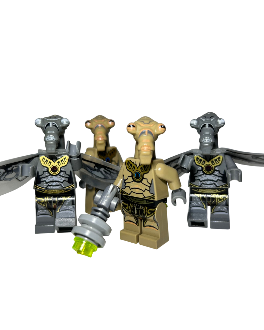 Geonosian Battle Pack LEGO Star Wars Minifiguren Bundle Vorderansicht brick2d2