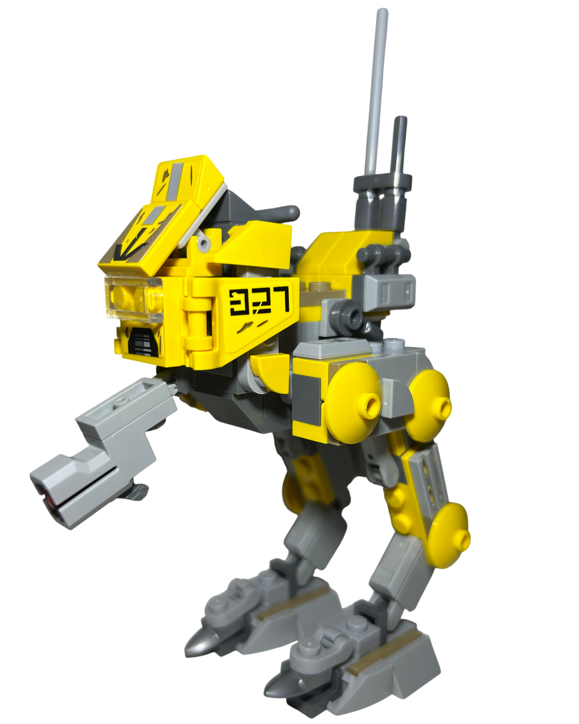 AT-RT aus Set 75431 LEGO Star Wars Fahrzeug Seitenansicht rechts brick2d2